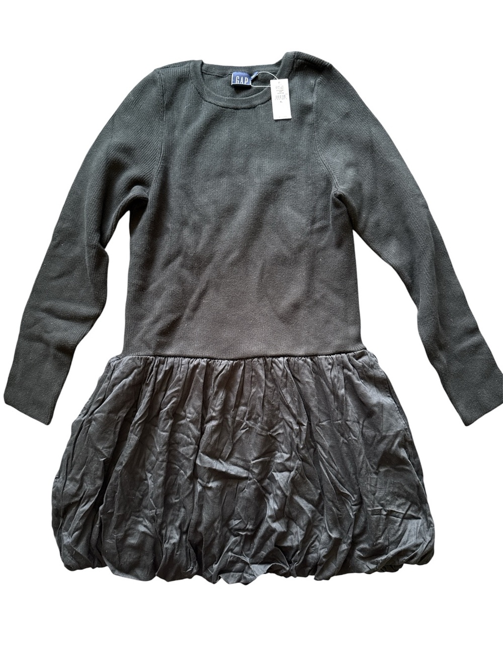 GAP Women’s  Mixed Media Bubble Mini Dress size XL